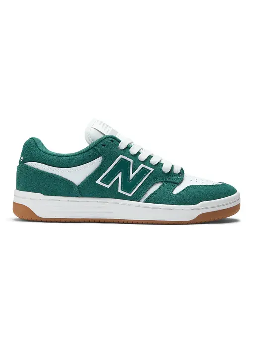 New Balance 480 Shoes - Teal/White