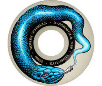 Bones X-Formula Smokin Snake V5 Sidecut 99A Wheels - 53mm
