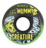 OJ Wheels OJ x Creature Mummy Keyframe 78a Wheels - Grn/Blk 54mm