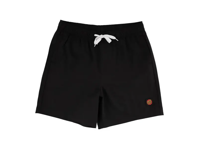 Santa Cruz Santa Cruz Dot Pull On Black Shorts