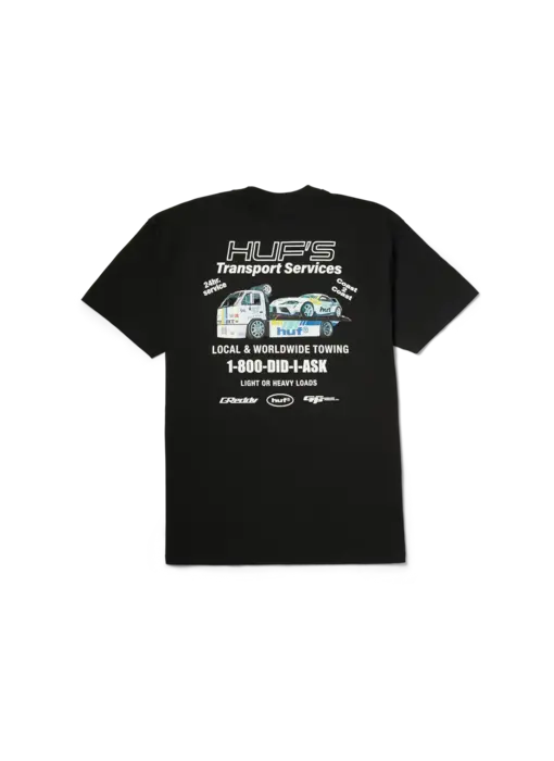 Huf X Greddy Tow Black Shirt