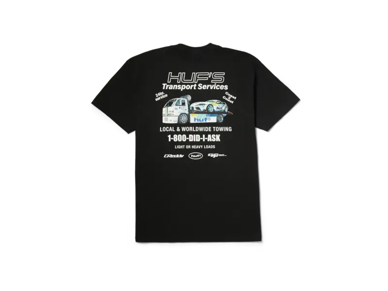 huf Huf X Greddy Tow Black Shirt
