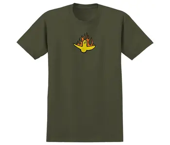 Krooked Firebird Mil Green/Mt Shirt