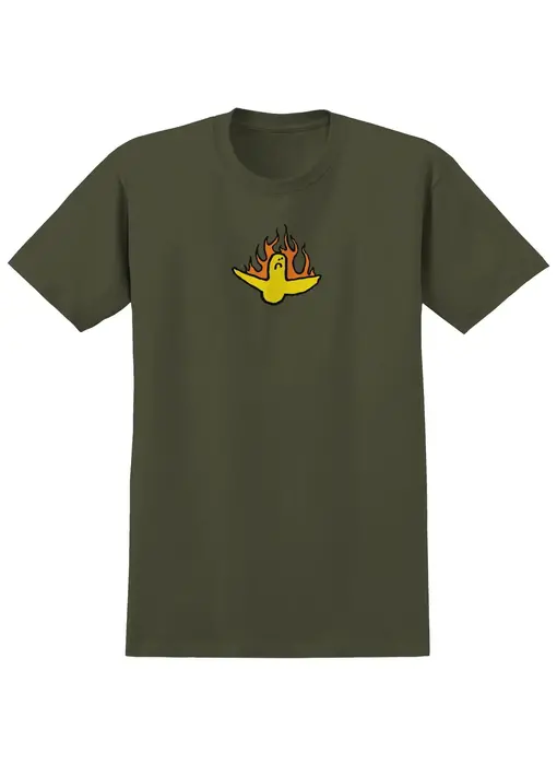 Krooked Firebird Mil Green/Mt Shirt