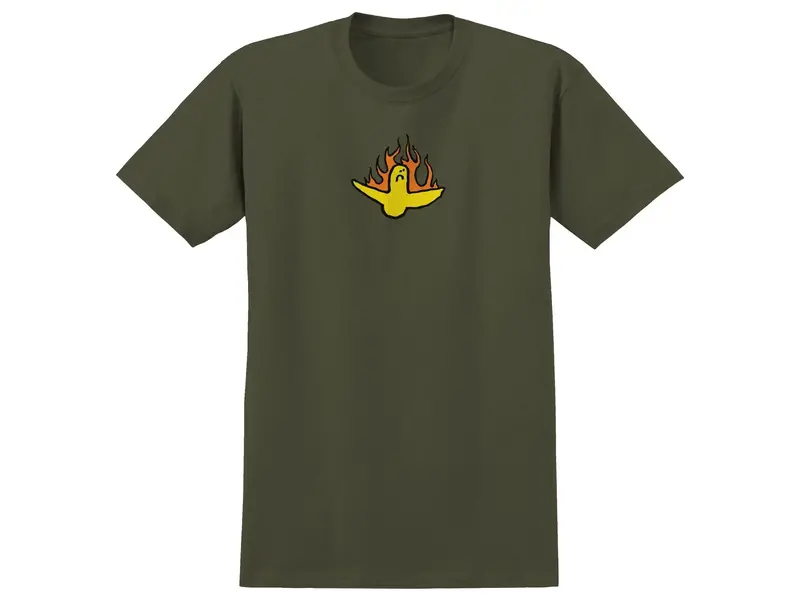 Krooked Krooked Firebird Mil Green/Mt Shirt