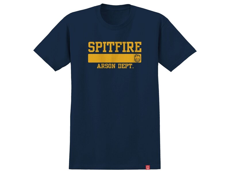 Spitfire Spitfire Arson Dept Navy Shirt