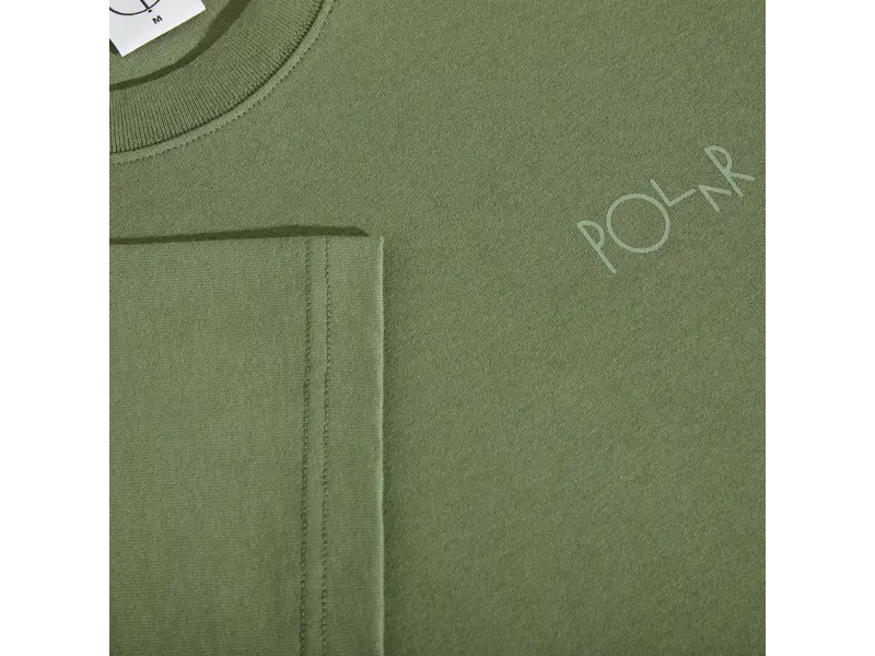Polar Polar Contrast Moss Grn Shirt