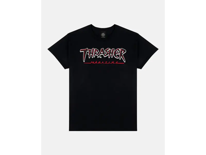 Thrasher Thrasher Slash Black Shirt