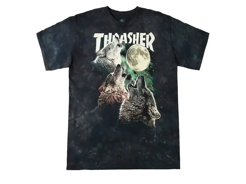 Thrasher Thrasher Wolves Green Shirt