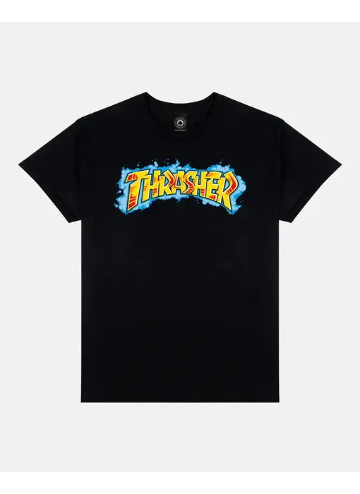 Thrasher Graff Black Shirt