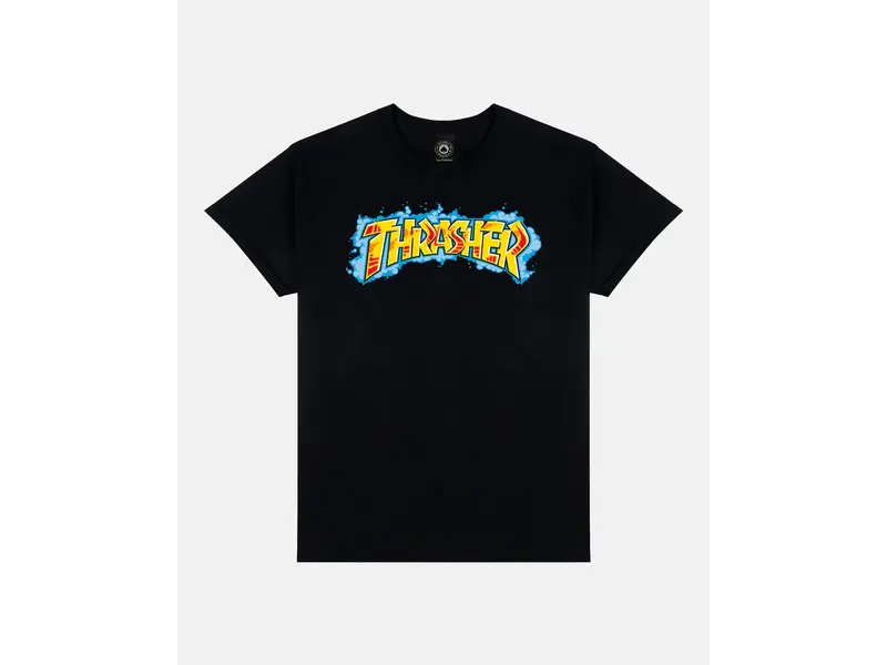 Thrasher Thrasher Graff Black Shirt
