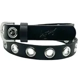 Loosey Loosey Mini Gromet Hole Belt - Black