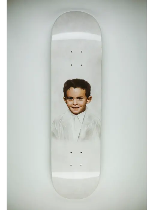 Fucking Awesome Dylan Rieder White Dipped Deck - 8.5