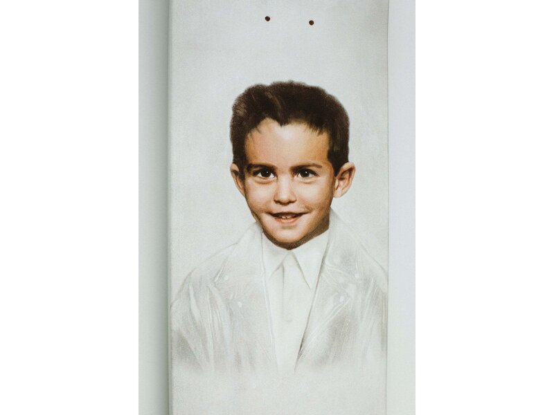 Fucking Awesome Fucking Awesome Dylan Rieder White Dipped Deck - 8.5