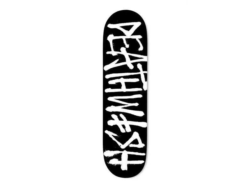 Deathwish Deathwish Deathspray Blk/Wht Deck - 8.38