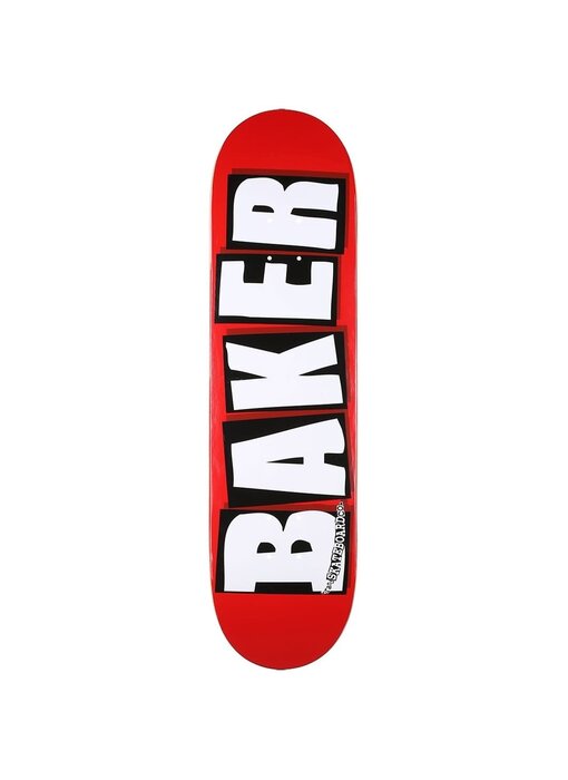 Baker Brand Logo Red/White Deck - 8.5