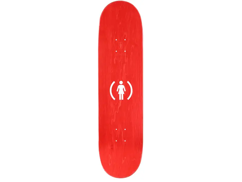 Girl Girl Geering Red Stripe Deck 8.5