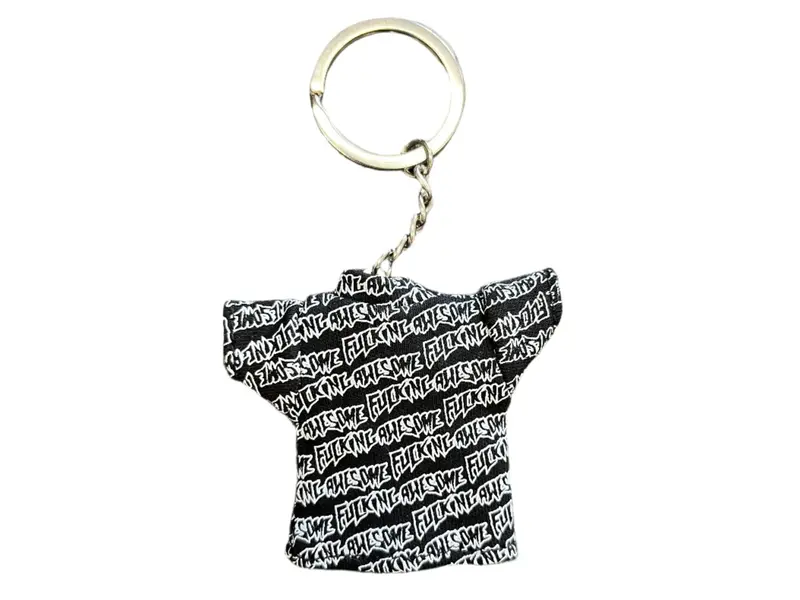 Fucking Awesome FA Stamp Logo T Shirt Keychain