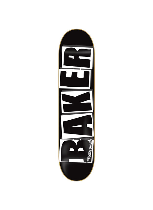 Baker Brand Logo Black/White Deck - 8.475