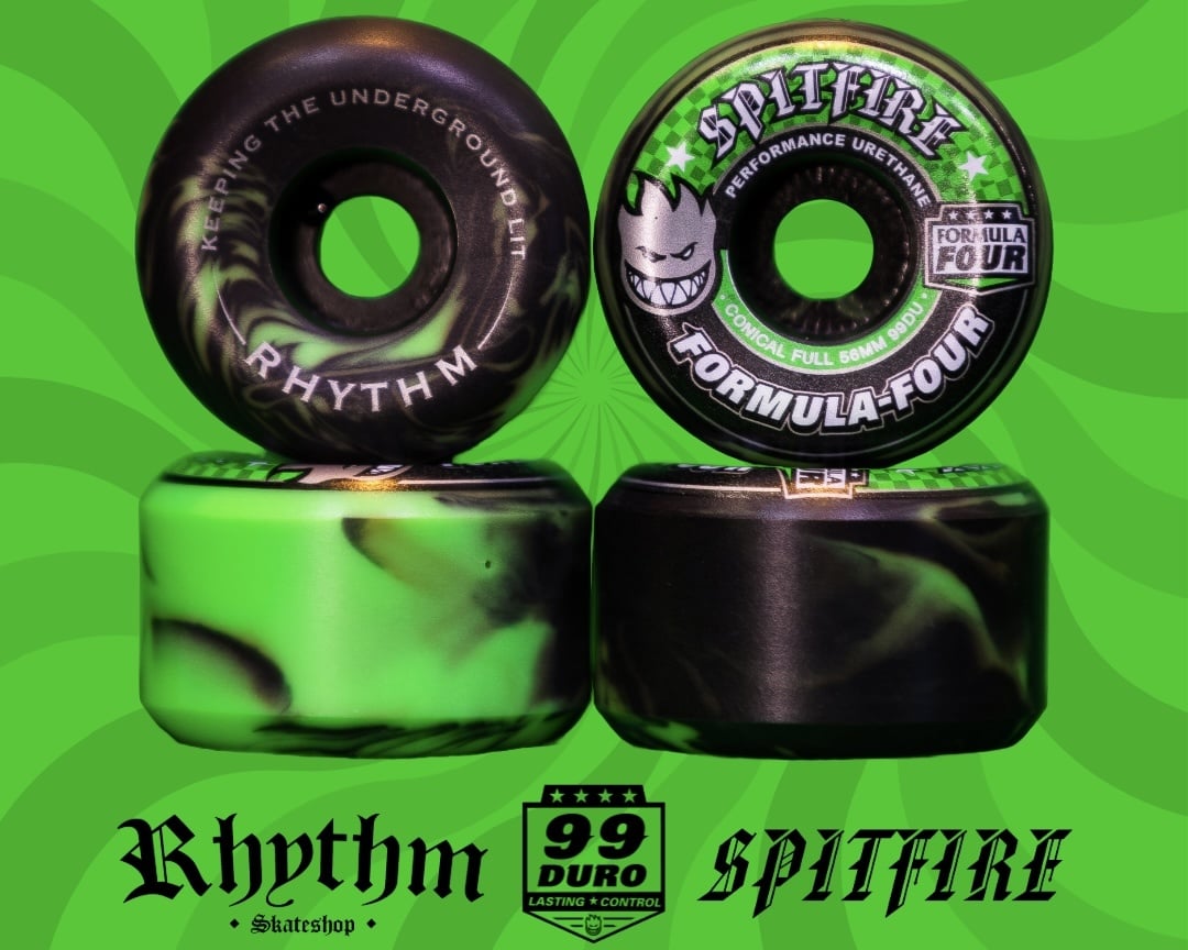 Rhythm X Spitfire wheels available now!