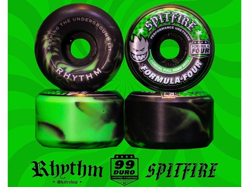 Spitfire Spitfire x Rhythm F4 99D Conical Wheels -