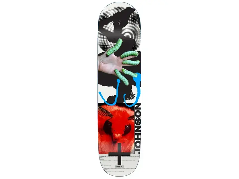 Quasi Quasi Johnson Moth Deck - 8.25