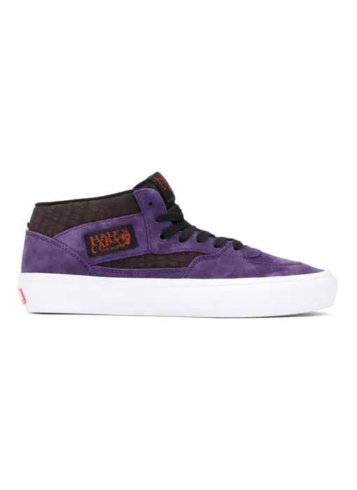 Vans Skate Half Cab Croc Shoe - Grape
