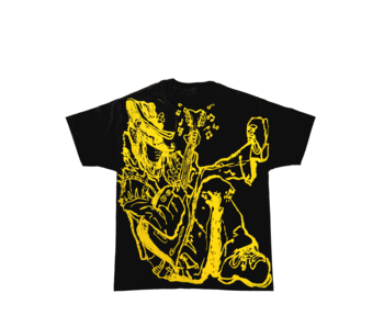 Genesis Guitar Man T-Shirt - Yellow