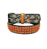 Loosey Loosey Camo Stud Belt - Orange Loosey Loosey Camo Stud Belt - Orange