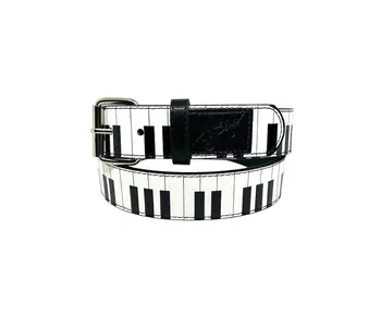 Loosey Piano Key Belt - Black/White