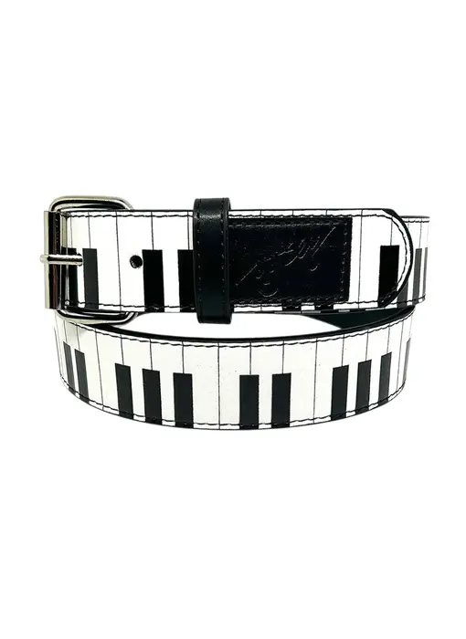 Loosey Piano Key Belt - Black/White
