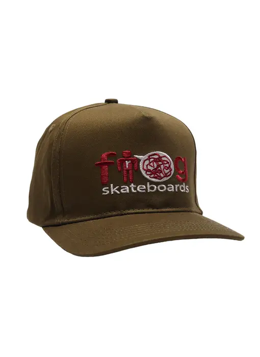Frog Trash Talk Hat - Army Green