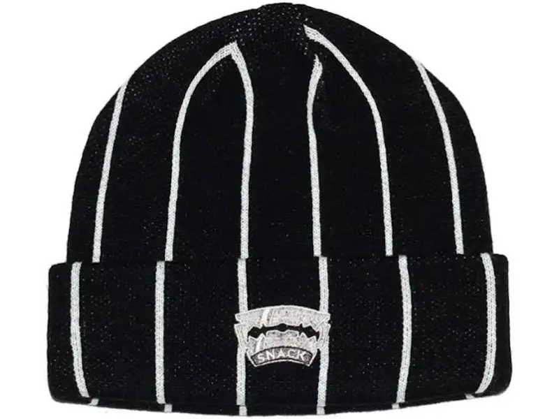 Snack Skateboards Snack Razor Sharp Beanie - Black