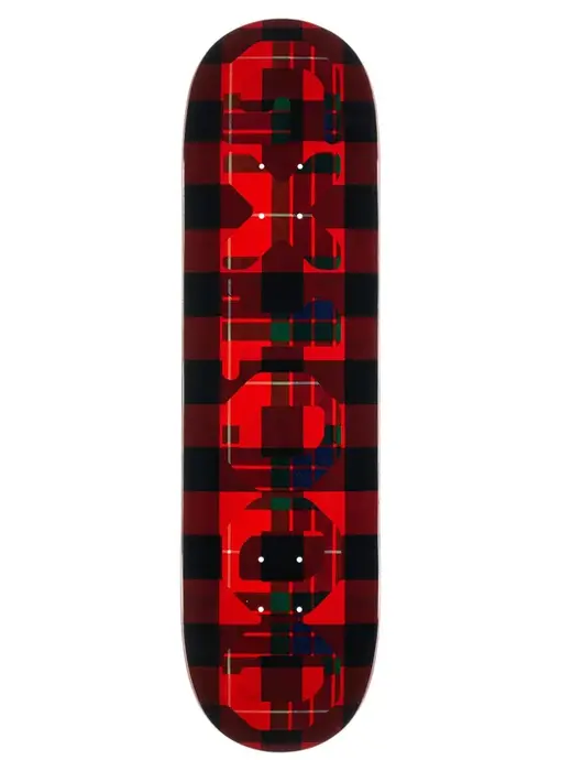 GX1000 OG Logo Tartan Red Deck - 8.5
