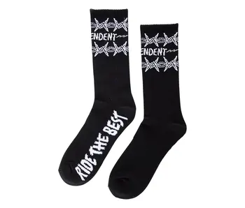 Independent Batrud Notebook Socks - Black