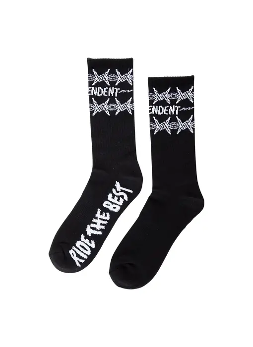 Independent Batrud Notebook Socks - Black