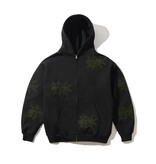 Butter Goods Butter Roach Zip-Thru Hoodie - Black L