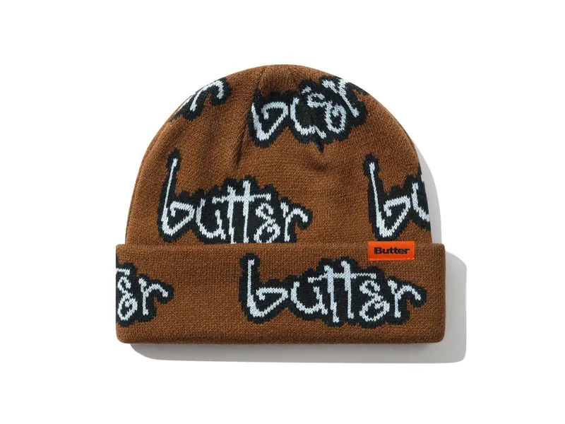 Butter Goods Butter Connection Beanie - Chocolate