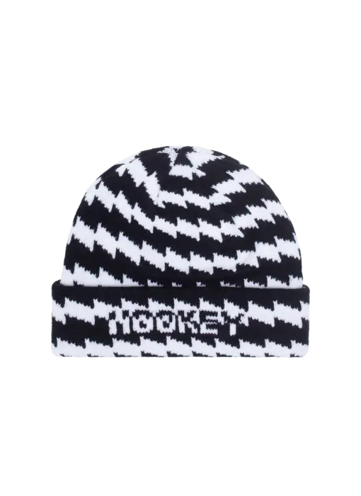 Hockey Stress Beanie - Black/Glow