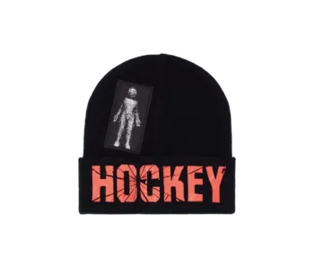 Hockey Newborn Beanie - Black