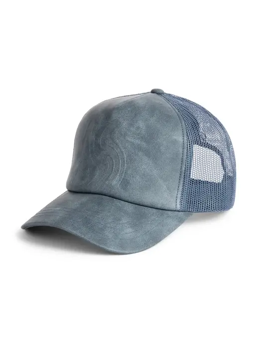 Dime Vortex Trucker Cap - Cloud Blue