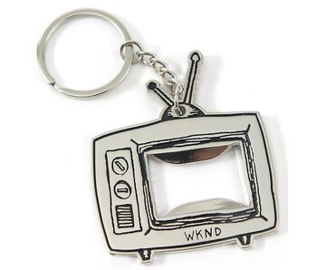 WKND TV Logo Bottle Opener Keychain