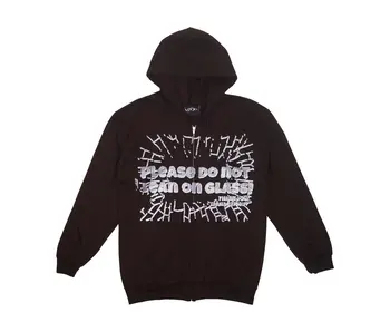 WKND Please Do Not Lean On Glass Hoodie -