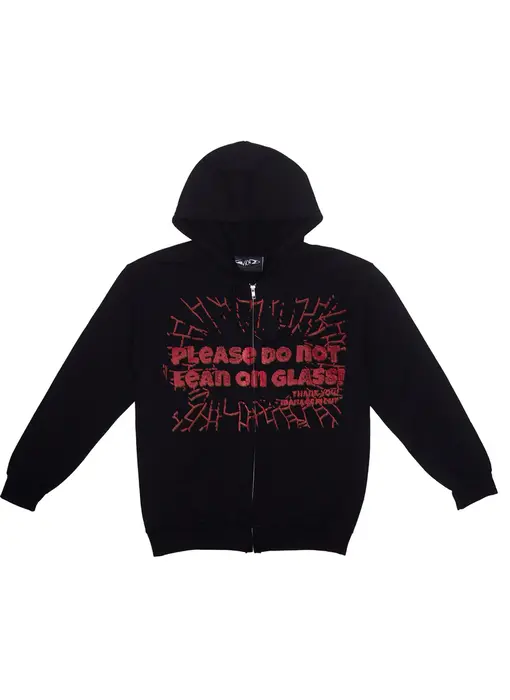 WKND Please Do Not Lean On Glass Hoodie