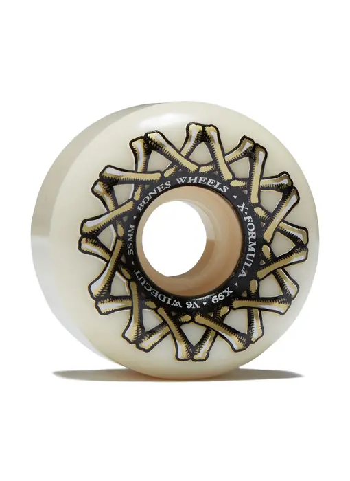 Bones X-Formula V6 Widecut 99a Wheels - 55mm