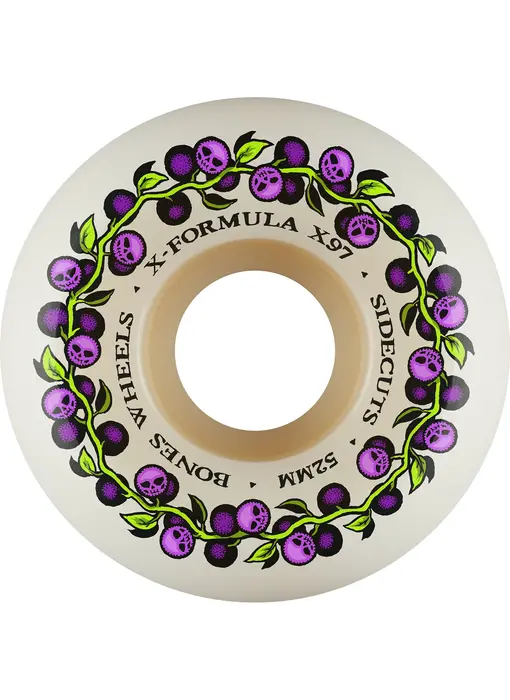 Bones X-Formula V5 Skull Berries 97a Wheels - 52mm