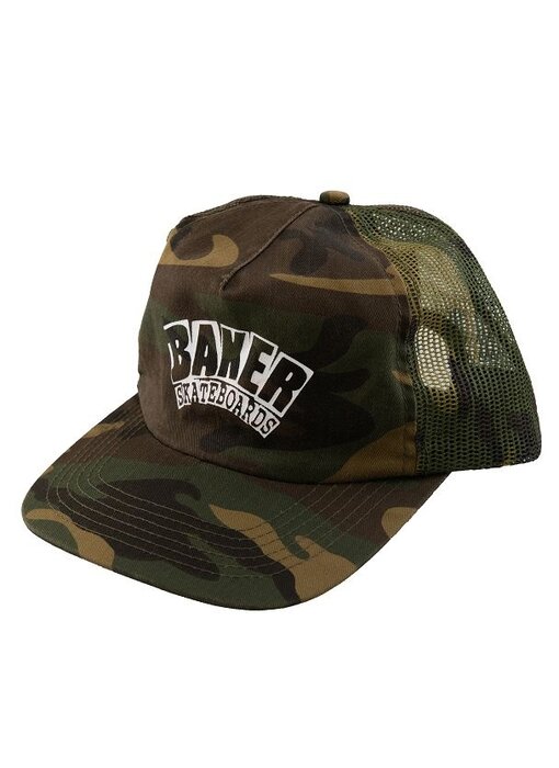 Baker Arch Logo Trucker Hat - Camo