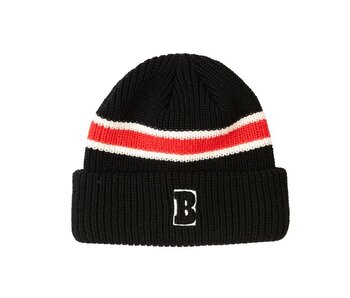 Baker B Logo Beanie - Black/Red