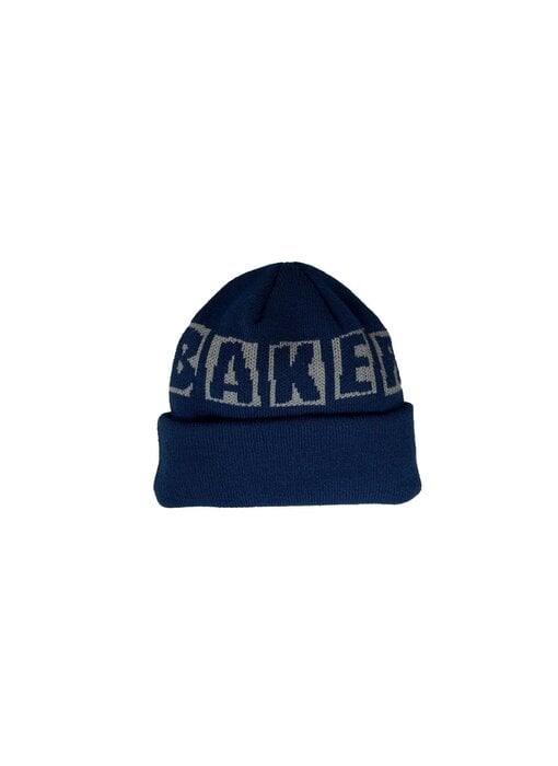 Baker Brand Logo Beanie - Navy