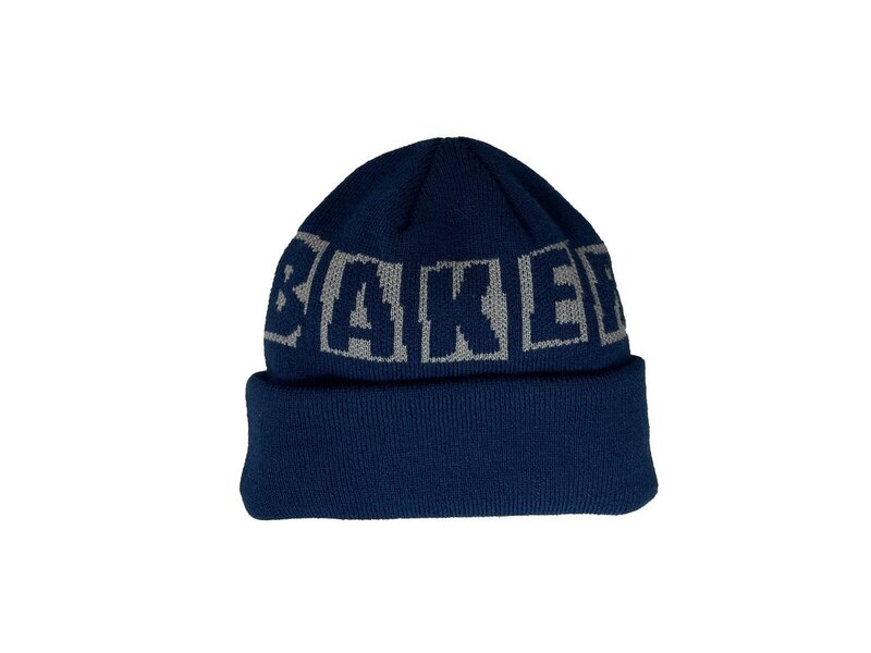 Baker Baker Brand Logo Beanie - Navy